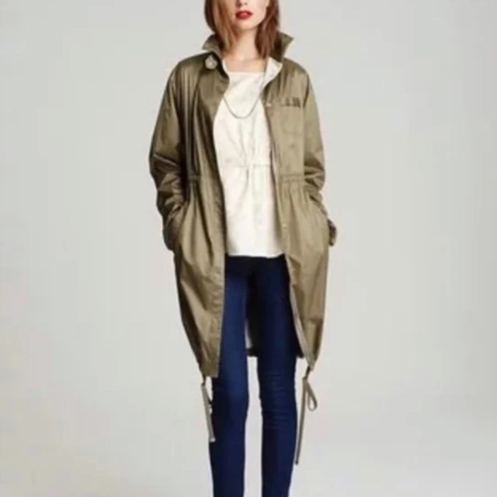Marc Jacobs Covert Green Raincoat